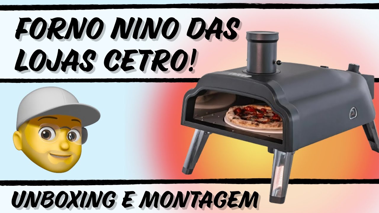 Forno Nino: Unboxing e Montagem