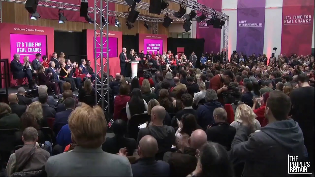 Live: Jeremy Corbyn Launches Labours Manifesto