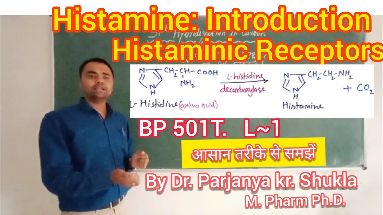 Histamine: Biosynthesis & Metabolism | Histamine Receptors : Distribution & Functions| In Easy Way
