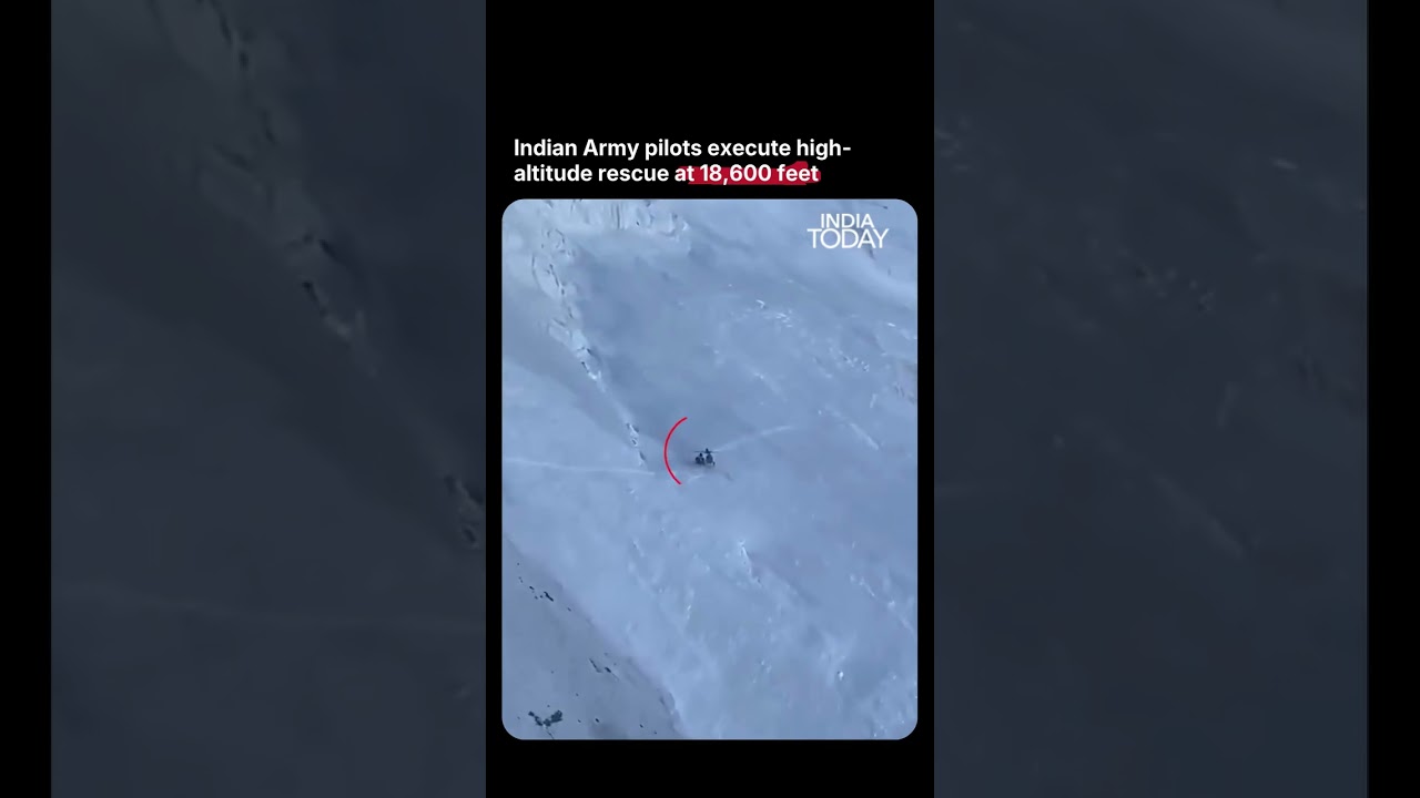 Viral Video: Indian Army Pilots Pull Off Daring Rescue At 18,600 Feet In Ladakh&rsquo;s Nun Kun