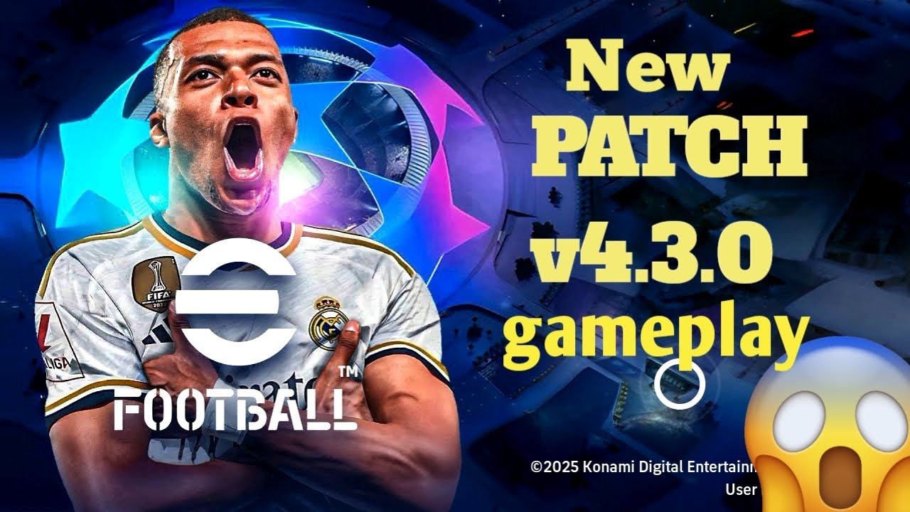 Efootball 2025 mobile | new patch.V4.3.3.0 || gameplay...