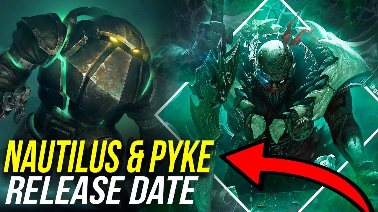 WILD RIFT NEW CHAMPIONS PYKE AND NAUTILUS OFFICIAL RELEASE DATE + NEW PATCH 3.2B