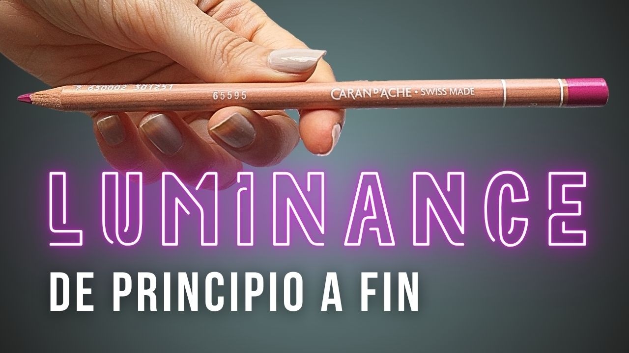 Caran D’Ache Luminance ✏️ Review + Tutorial Flor de Loto