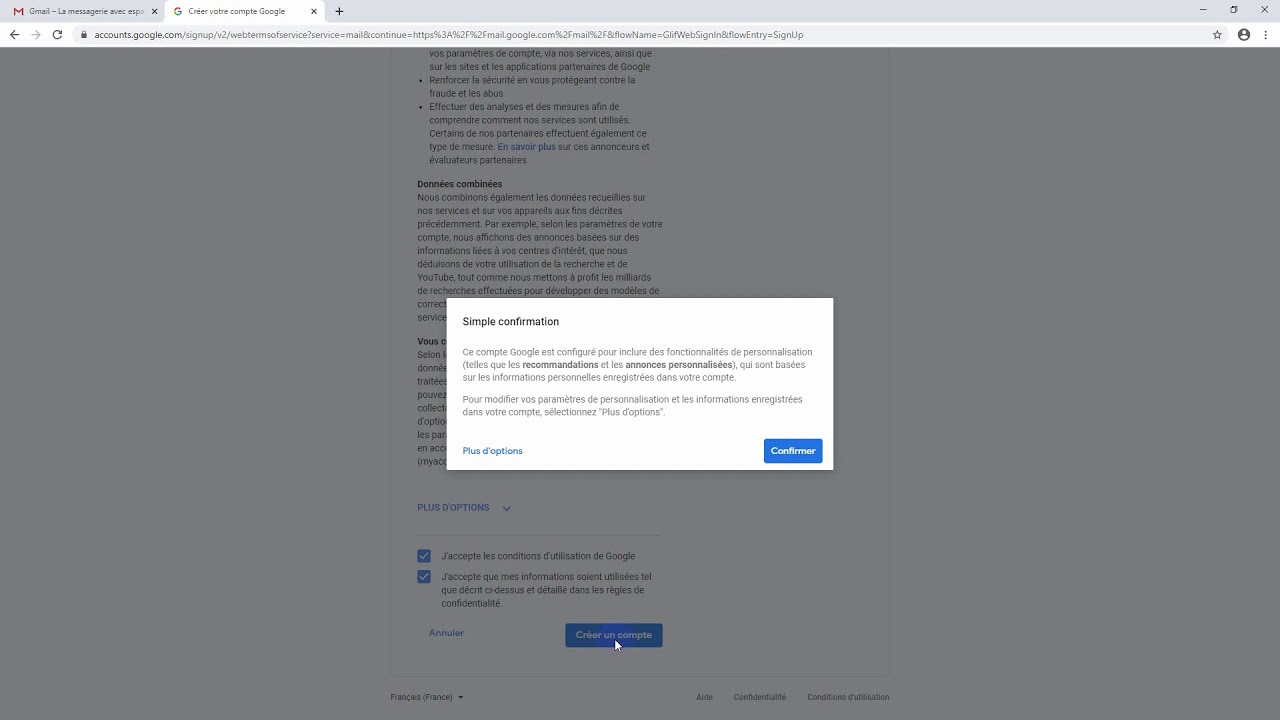 Comment Résoudre les Problemes de Mail de Confirmation des RDV de Naturalisation avec GMAIL