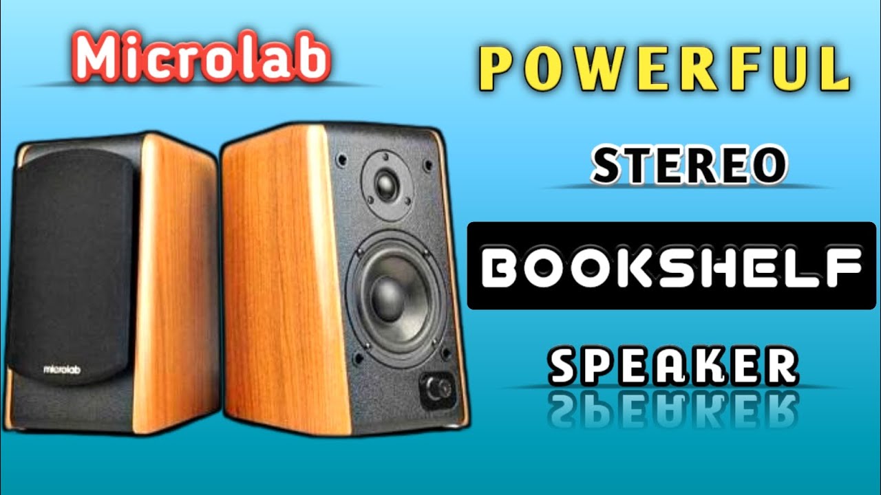 Microlab B77 Stereo BOOKSELF Speaker |Microlab Speaker Price In Bangladesh 2024 |#bookshelfspeaker