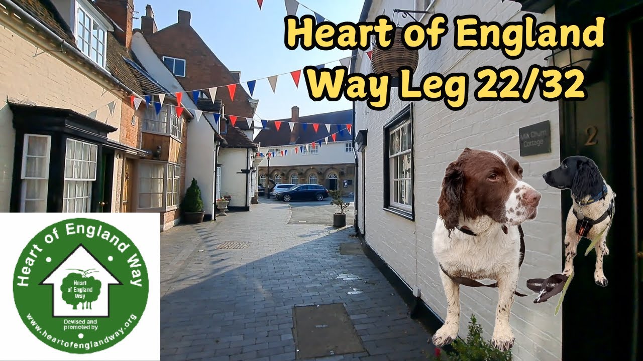Walking the 22nd leg of the Heart of England Way -  Alcester to Bidford