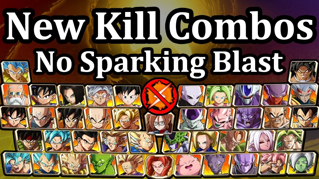 All 44 Characters (NO SPARK) Solo ToD Combos - DBFZ