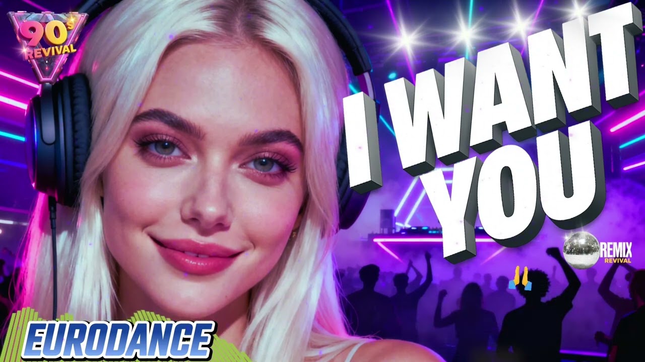 Eurodance Revival 2025 -I Want You  - Dream Eurodance Mix🔥