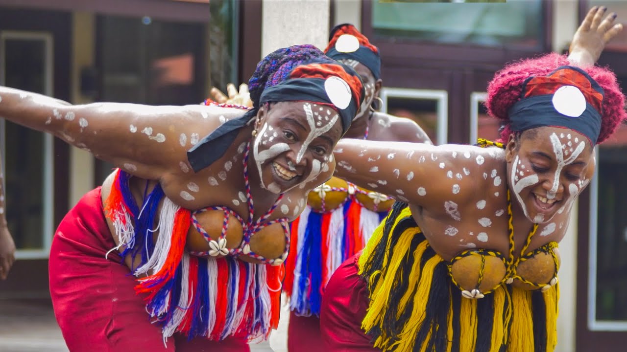 African Folk Dance by Liberia's finest cultural troupe