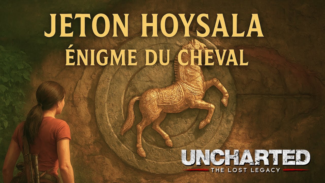 Uncharted The Lost Legacy FR - Solution Énigme : Jeton Hoysala du Cheval