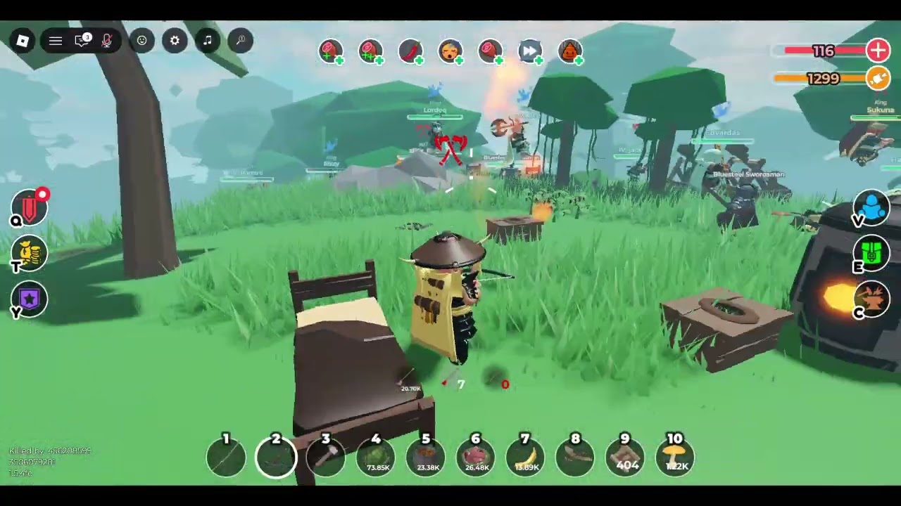 RV 7-5 TBE Great War （Outnumbered）#roblox #clanwar #thesurvivalgame