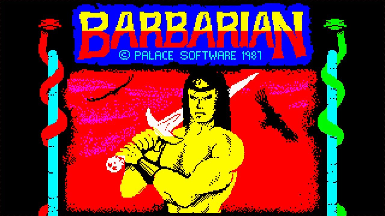 Barbarian: The Ultimate Warrior. ZX Spectrum. Прохождение