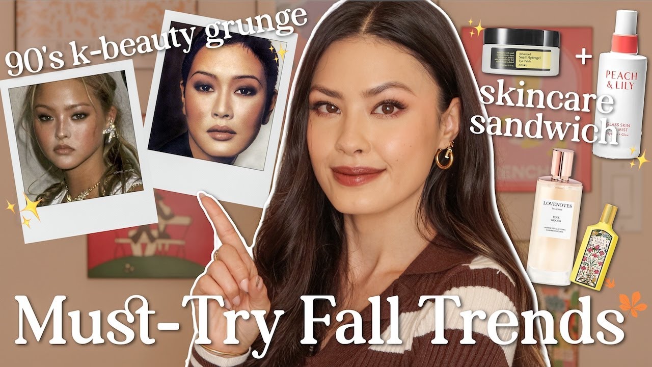 The HOTTEST Fall Beauty Trends for 2024 🍁 Grunge K-Beauty, Rich Skincare & the Coziest Fragrances!