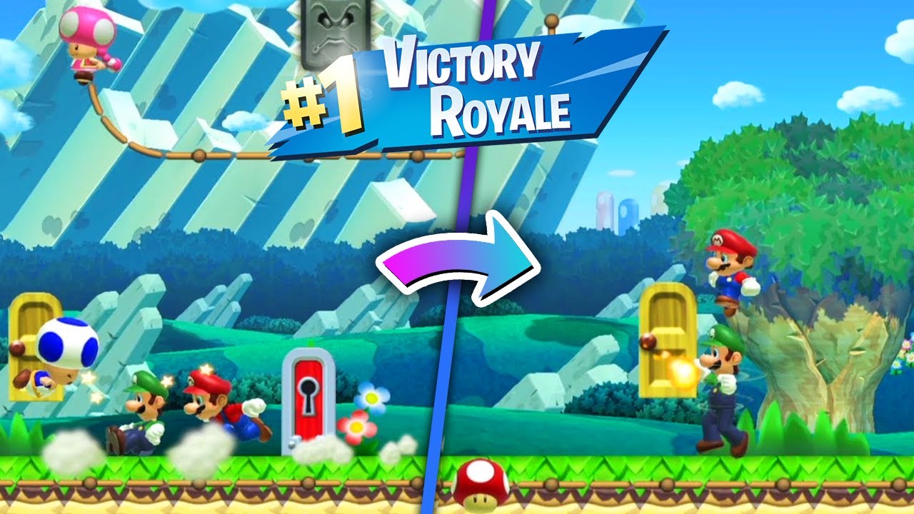 I Had to Take Out EVERYONE in This BATTLE ROYALE Mario Maker Versus Level