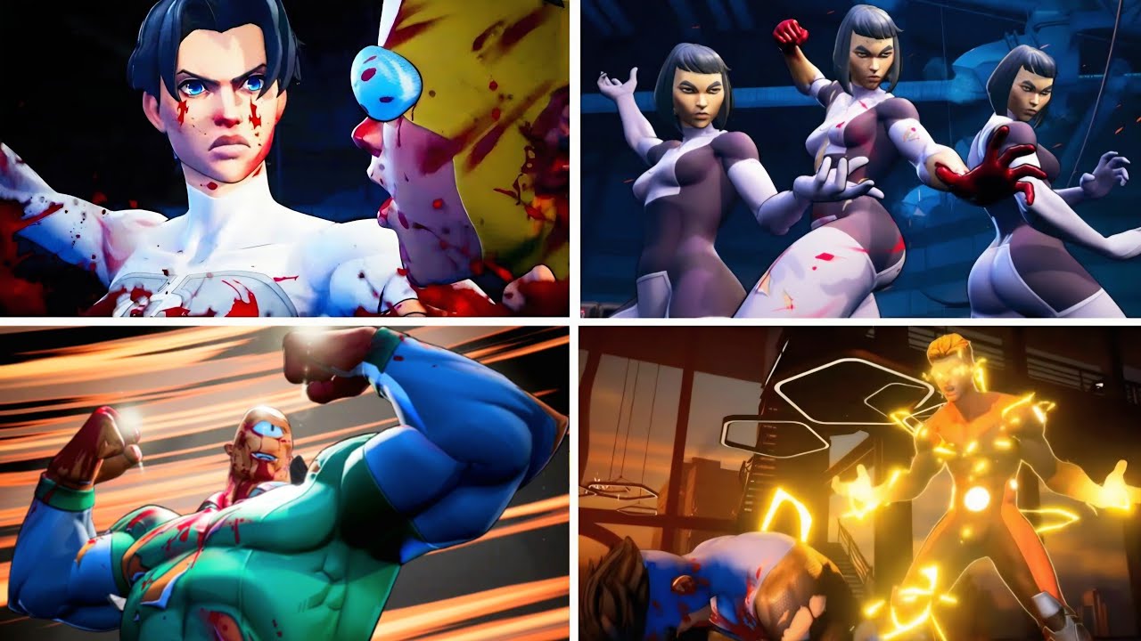 Invincible VS All Characters Ultimate Attacks / Finishers 4K