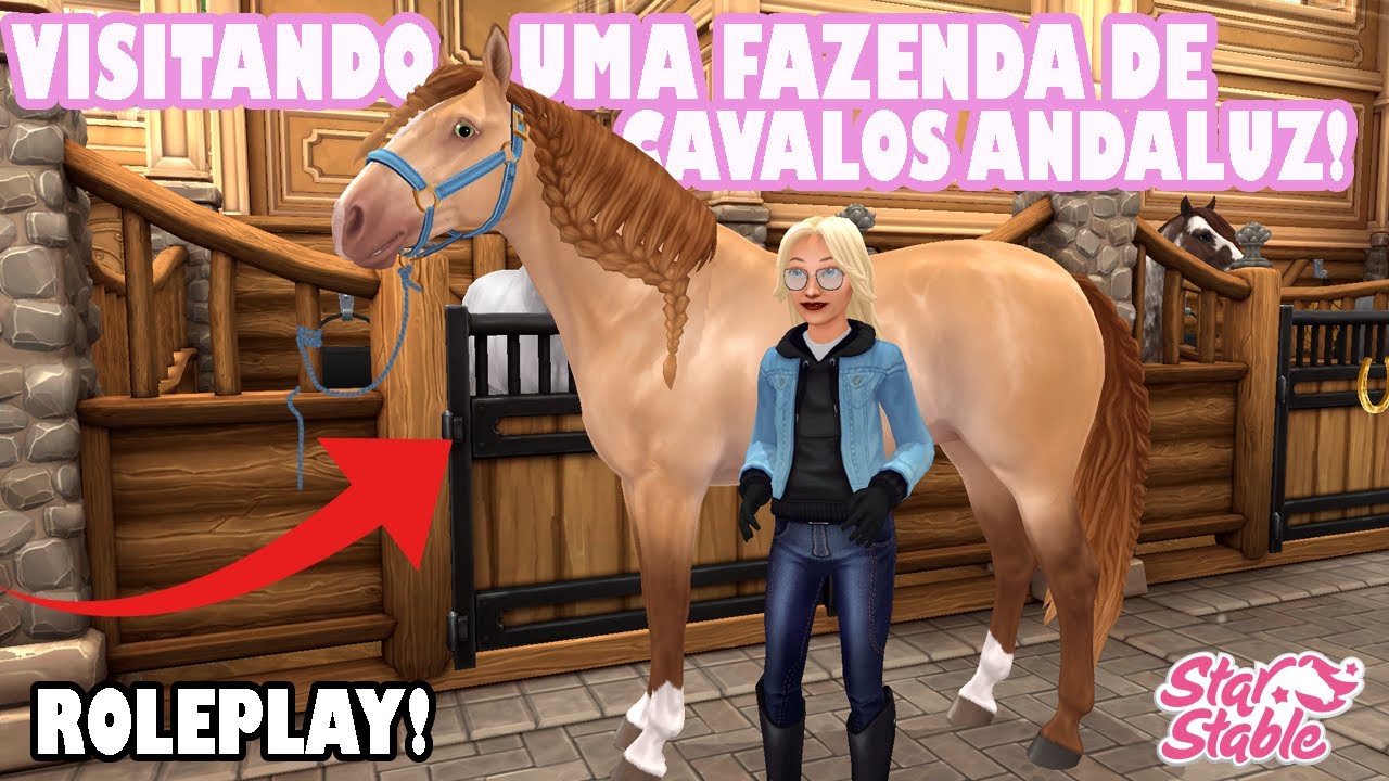 FUI NA HIPICA CONHECER E COMPRAR O CAVALO ANDALUZ!  ROLEPLAY -starstable ​ @tr3sberto