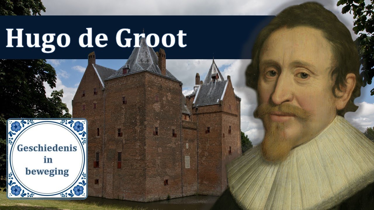 Wie was Hugo de Groot? (1583-1645) | Republiek der Zeven Verenigde Nederlanden
