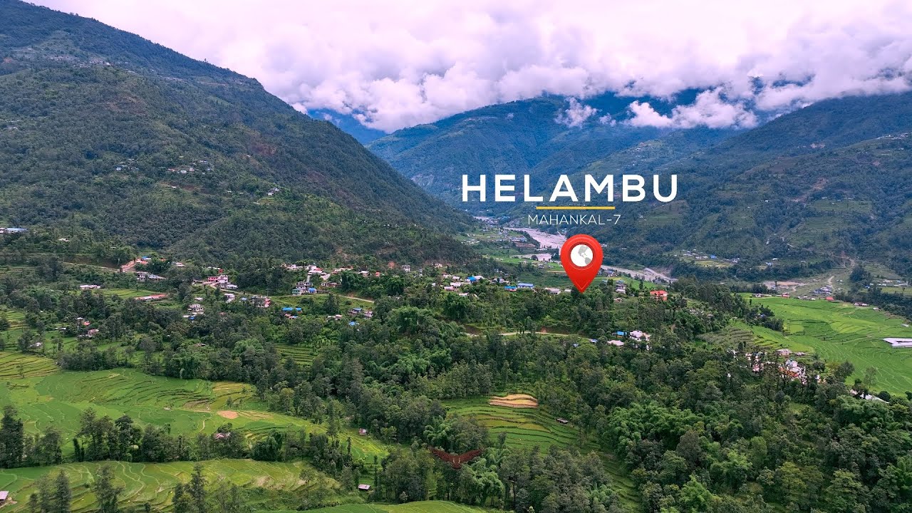 Arial view Sindhupalchok Helambu |4k