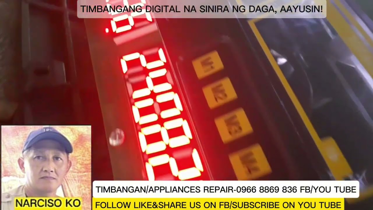Timbangang sinira ng daga, ayusin natin