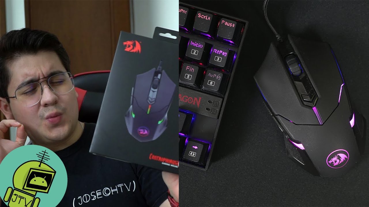 Gaming Mouse “Calidad-Precio” - Redragon Centrophorus M601RGB