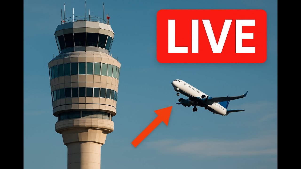 🔴 Scope ATC: Real Tower Chatter & Radar from ATL | KATL Live Feed