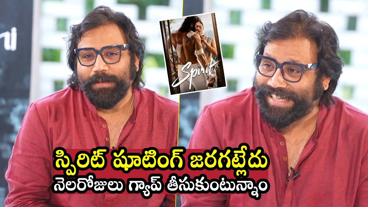Director Sandeep Reddy Vanga Gives Update on Spirit Movie | Prabhas | Daily Culture