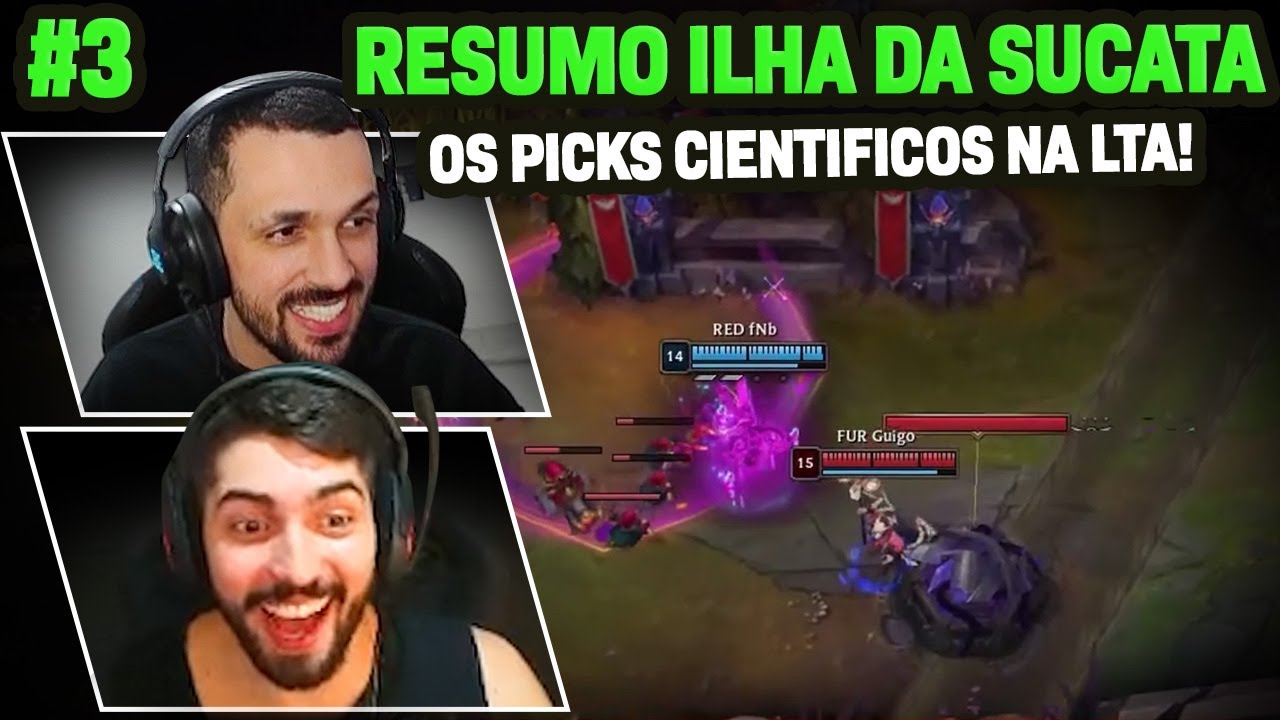 ILHA DA SUCATA MELHORS MOMENTOS (JUKES E DYNQUEDO) | RESUMO LTA SUL SEMANA 3