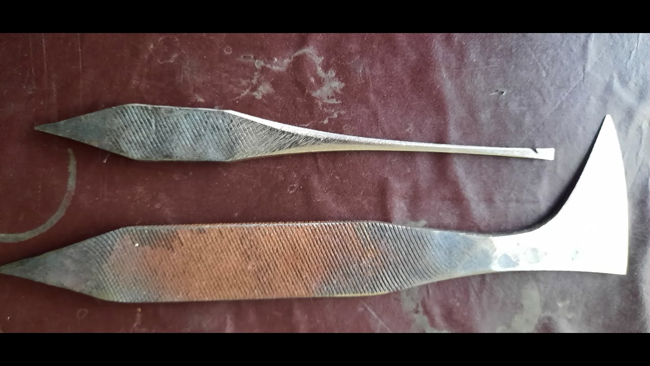 Making a leather cutter and a valuable cobbler tool