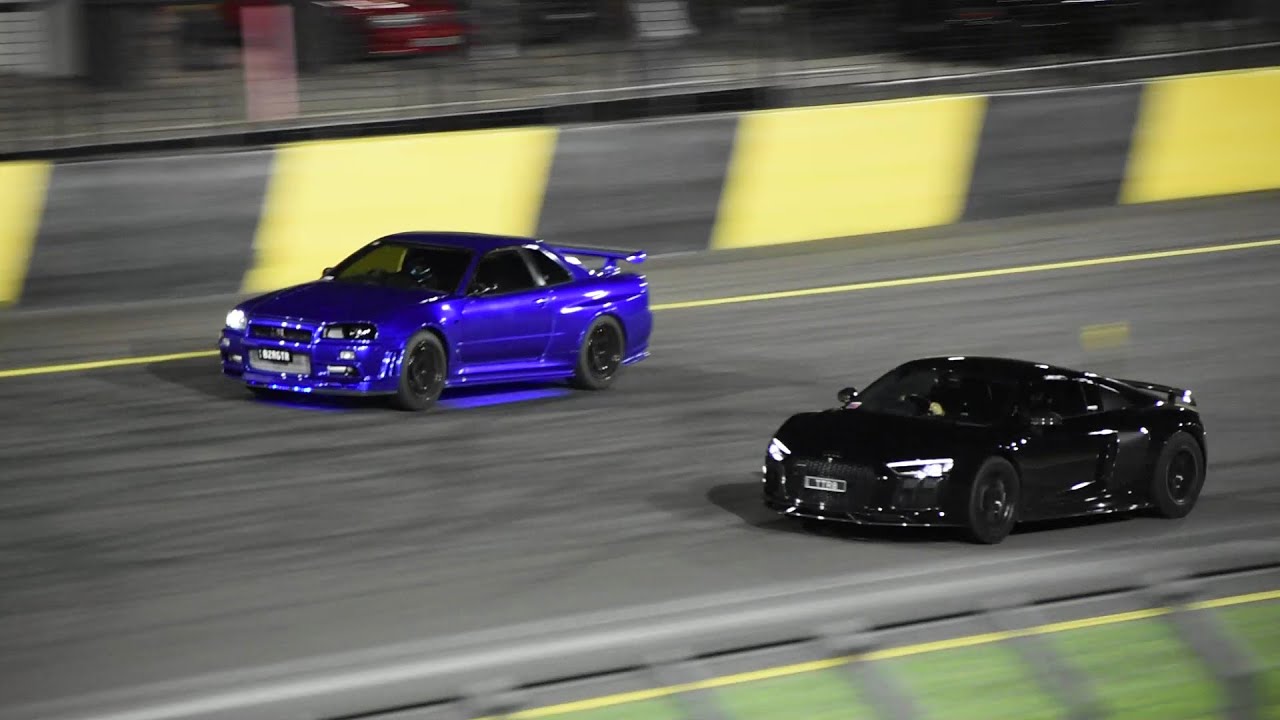 Roll Racing Sydney Closest Races! Fastest Street Cars in Australia!!!