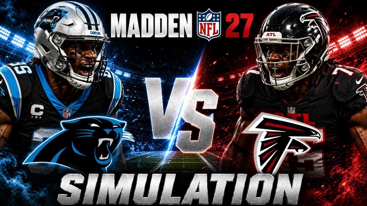 Madden NFL 27: Panthers vs Falcons - Full Game Simulation