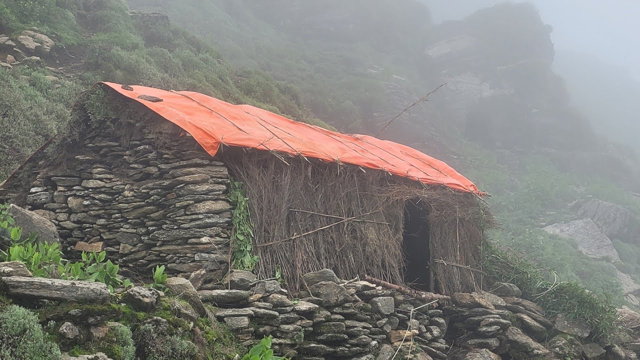 The Best  Mountain Village Life During Rain | Mountain Village Documentary Video|Nature With Rural |