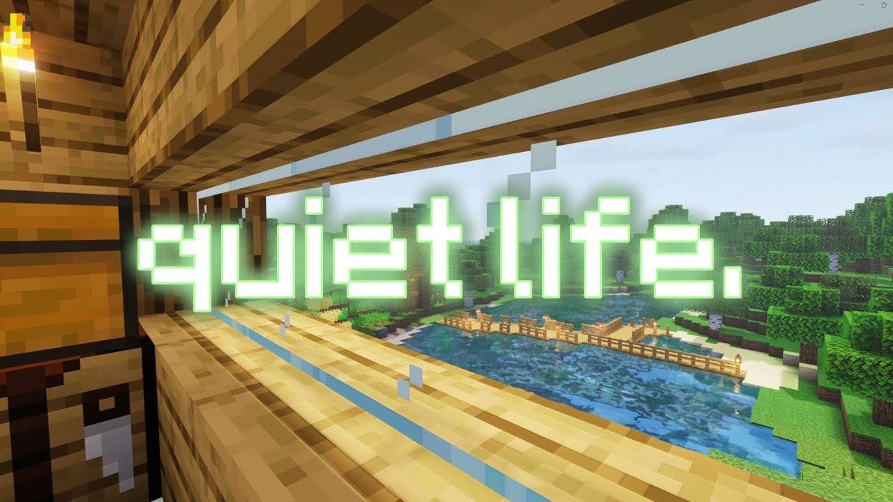 quiet life.   (minecraft ambient playlist)