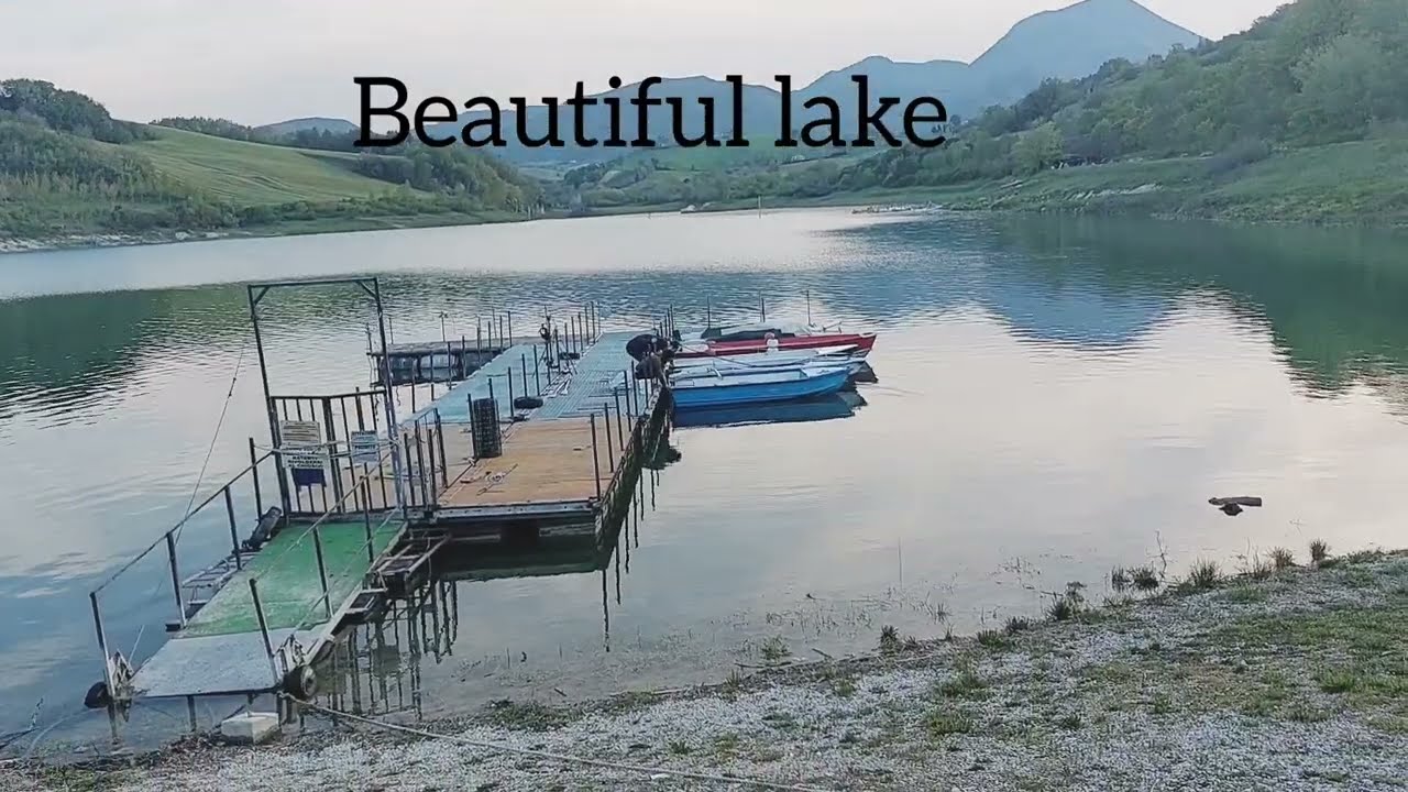 beautiful lake of cingoli italy best place for summer vacations lago di cingoli