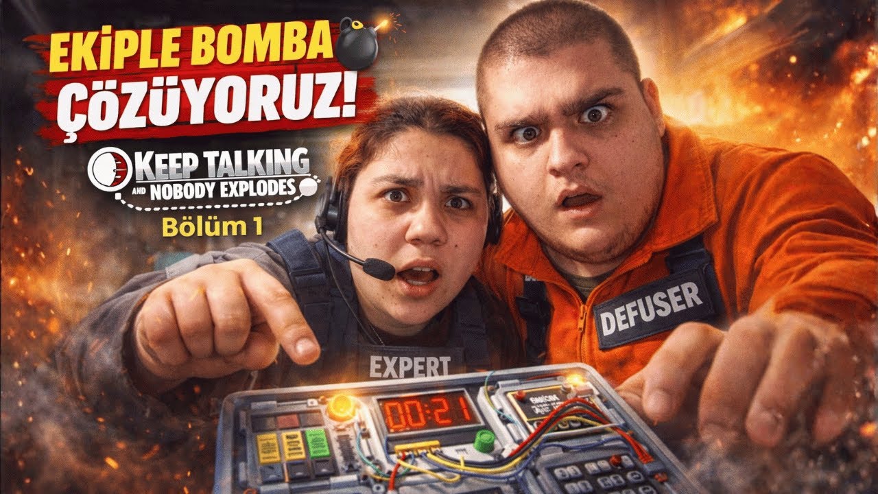 Ekiple Bomba Çözüyoruz! | Keep Talking and Nobody Explodes: Bölüm 1 | Pairest