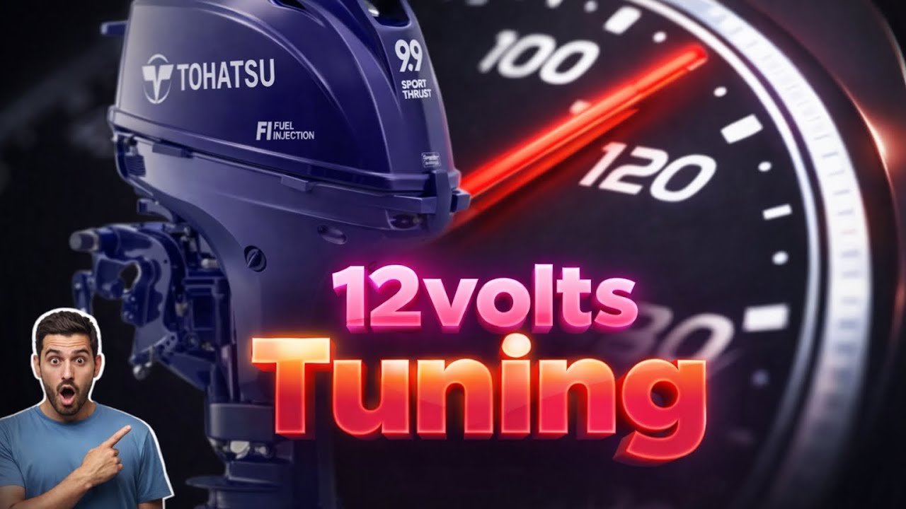 トーハツ9.8馬力12V発電機アップグレード。