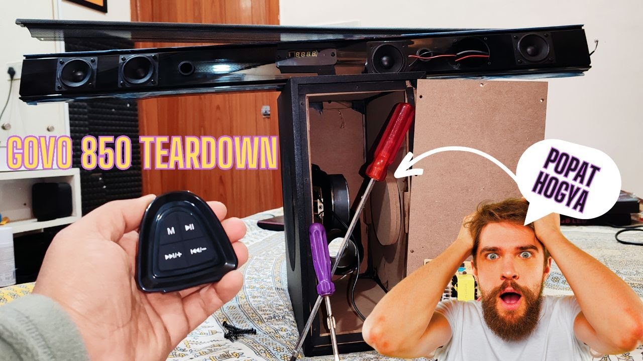 What is inside GOVO GOSURROUND 850 क्या ये सही मे 200w है?|Jony Tech Therapy Govo 925 Teardown #govo