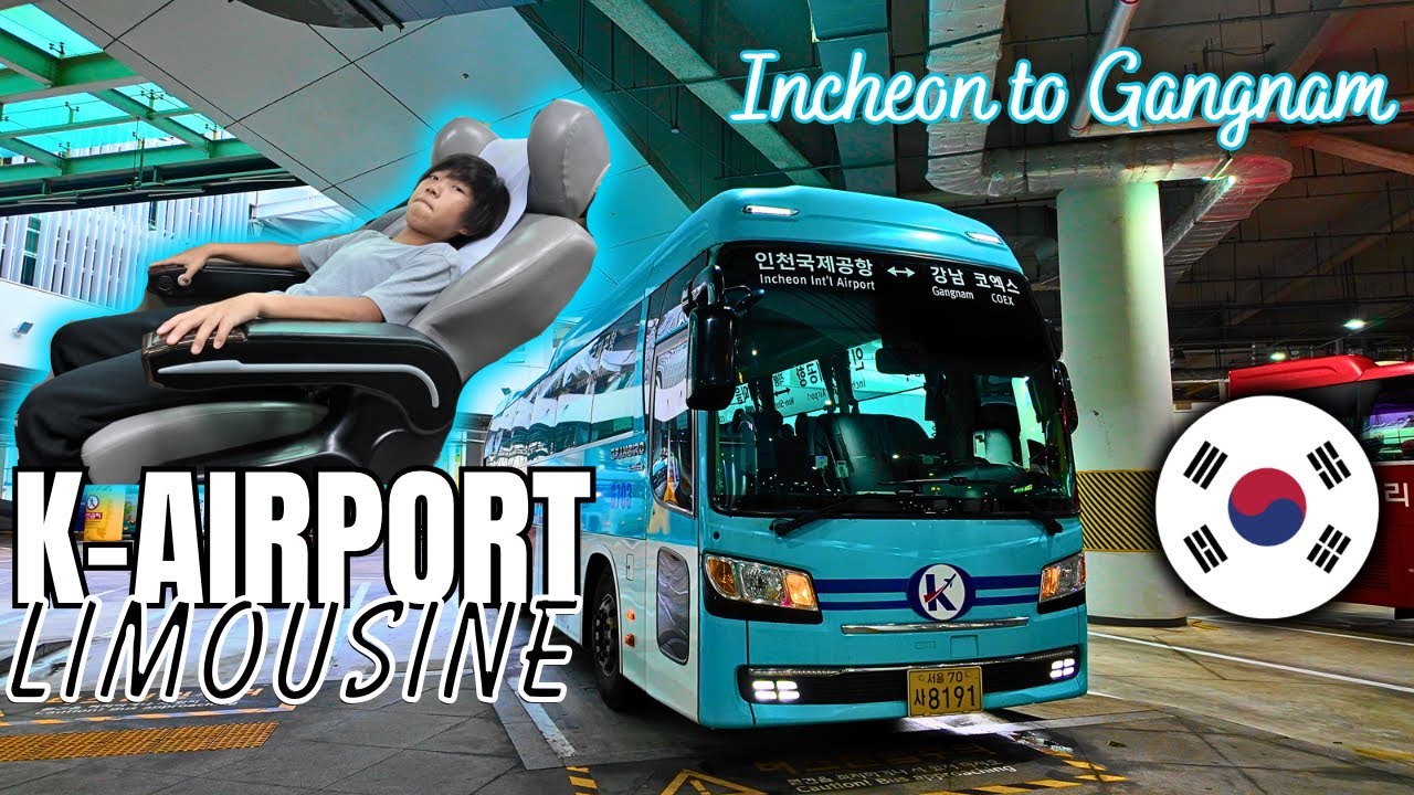 BEST WAY from Incheon to Gangnam Limousine Bus: Easiest Airport Transfer Guide