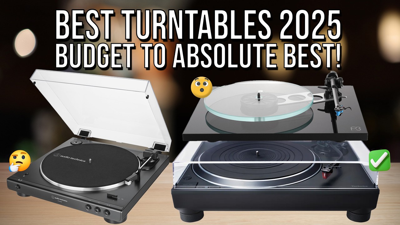 Best Turntables 2025: Top Turntable Record Players of 2025 for Every Budget & Audiophile Experience!