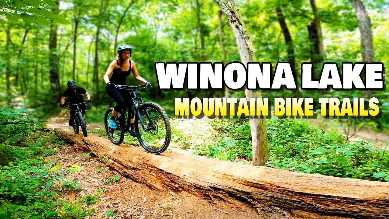 Crashing During A Casual Ride At Winona Lake Mountain Bike Trails