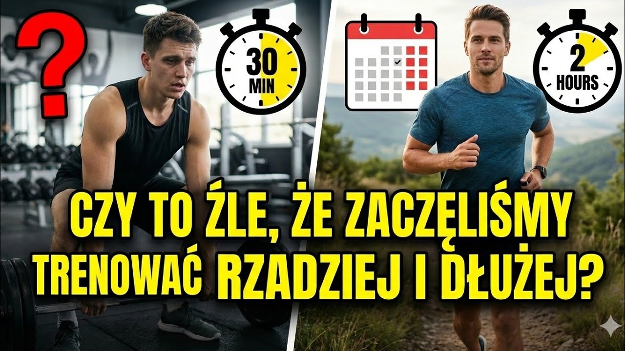 Czy to źle, że zaczeliśmy trenować rzadziej i dłużej?