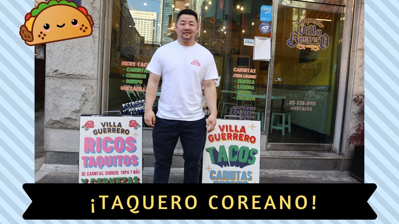 ¡ÉL HACE LOS TACOS DE CARNITAS MÁS RICOS DE SEÚL! | Café Juseyo