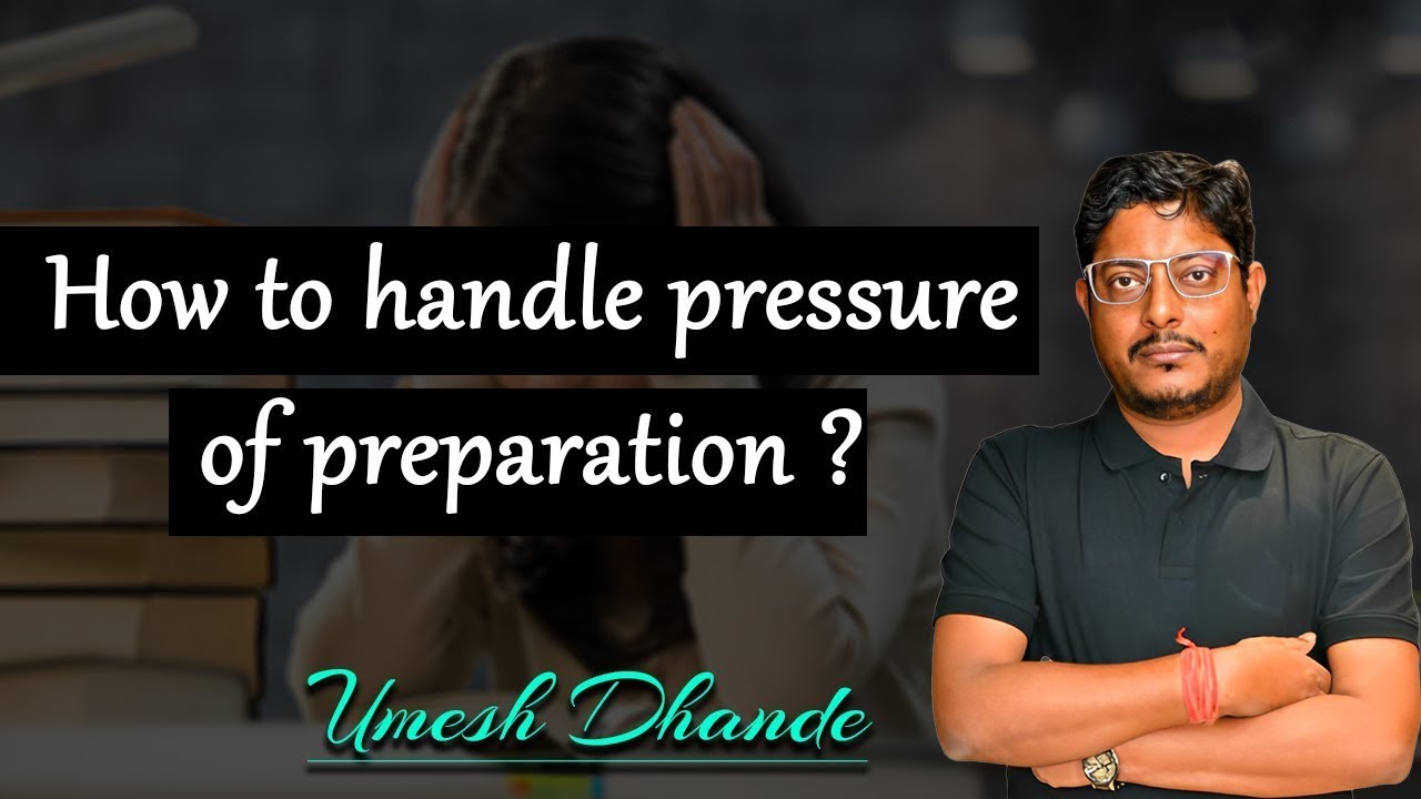 How to handle pressure of Preparation ? Umesh Dhande Sir  #gate2024