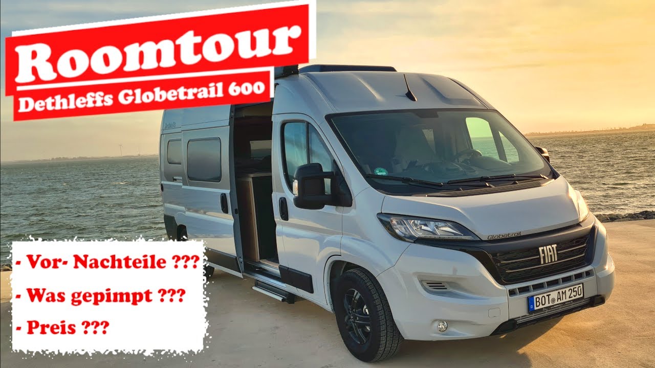 Roomtour Dethleffs Globetrail - Vorteile/Nachteile - Kastenwagen Wohnmobil - Fiat Ducato 8 - Vanlife