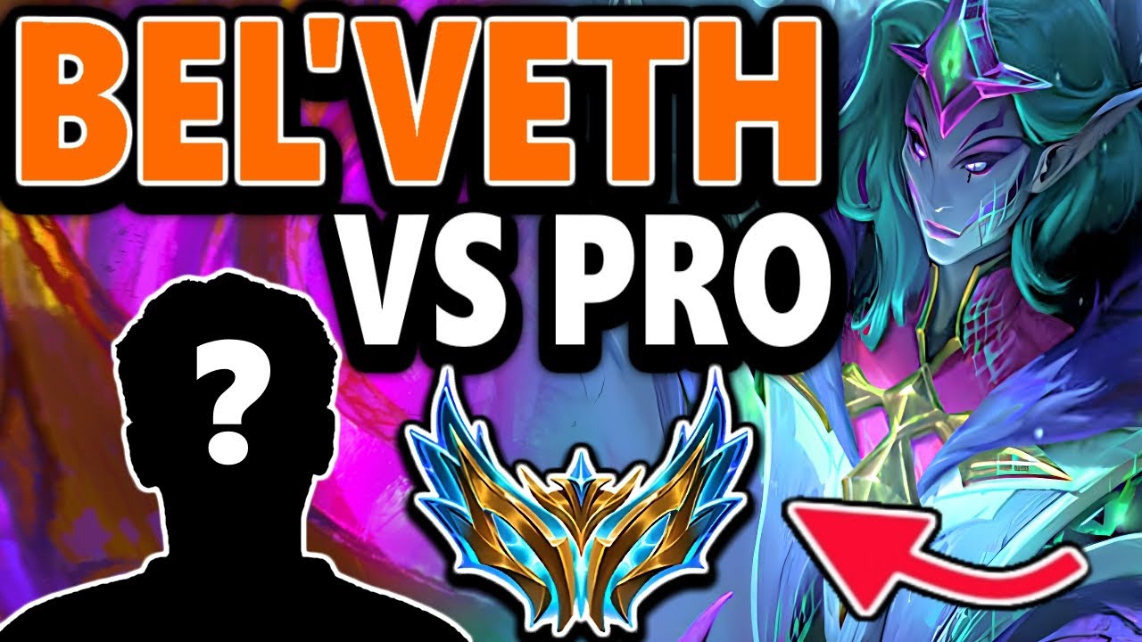 How I Beat a PRO LCS PLAYER on Bel'veth Jungle | Challenger Bel'veth Jungle Gameplay Runes & Build