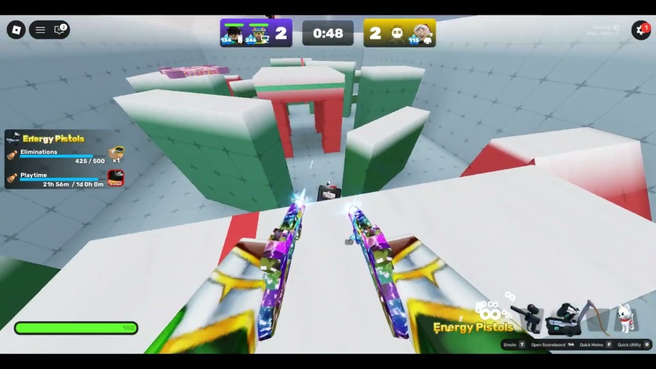 Playing Rivals with my cousin