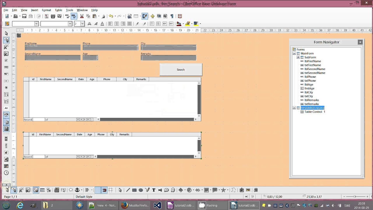 Libreoffice Base Tutorial - Part 2