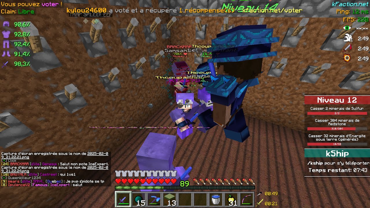 ☝️🔥KFACTION V9 [ Trapping MONTAGE+BEST OF🔥+Résulat Concour🎉 ! ] Je WIN Le Jackpot 2 fois déjà ??! (;