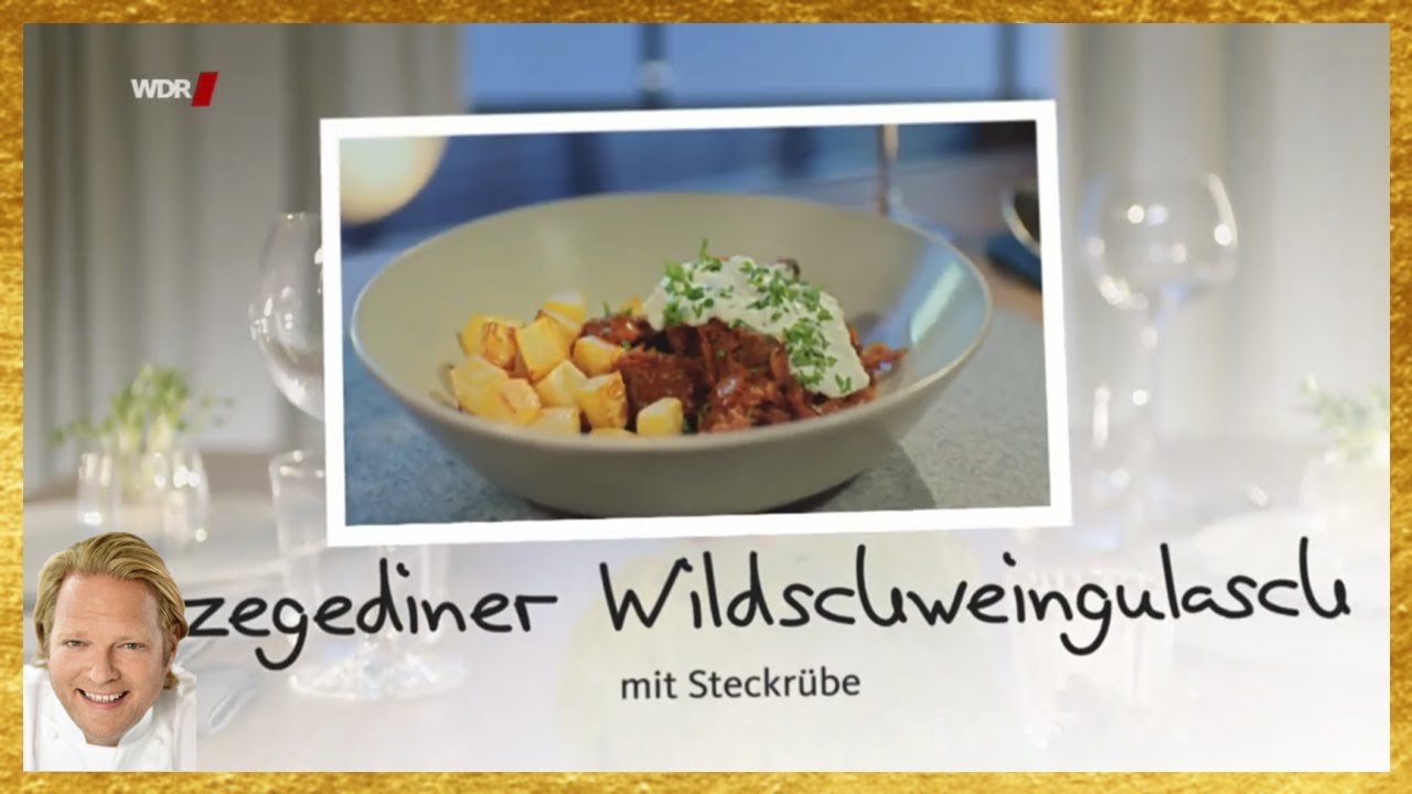 Björn Freitag - Szegediner Wildschweingulasch mit Steckrübe