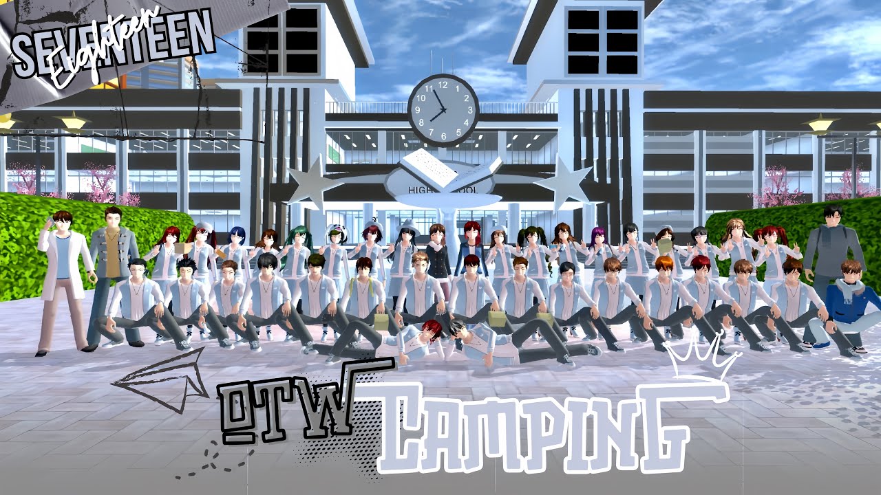 SE #21 || OTW CAMPING || DRAMA SAKURA SCHOOL SIMULATOR 