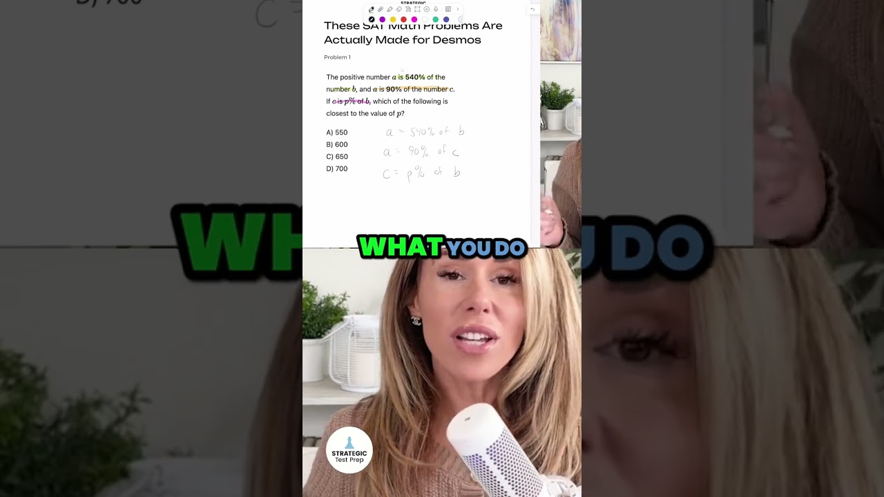 Математическая задача зашла в тупик? Этот трюк в Desmos решит её за считанные секунды! #satmath #...